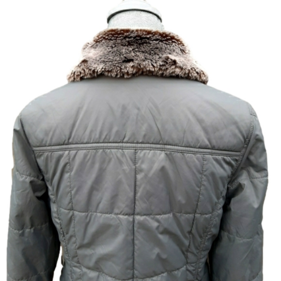 VANS Grey Puffer Jacket - Picture 5 of 13